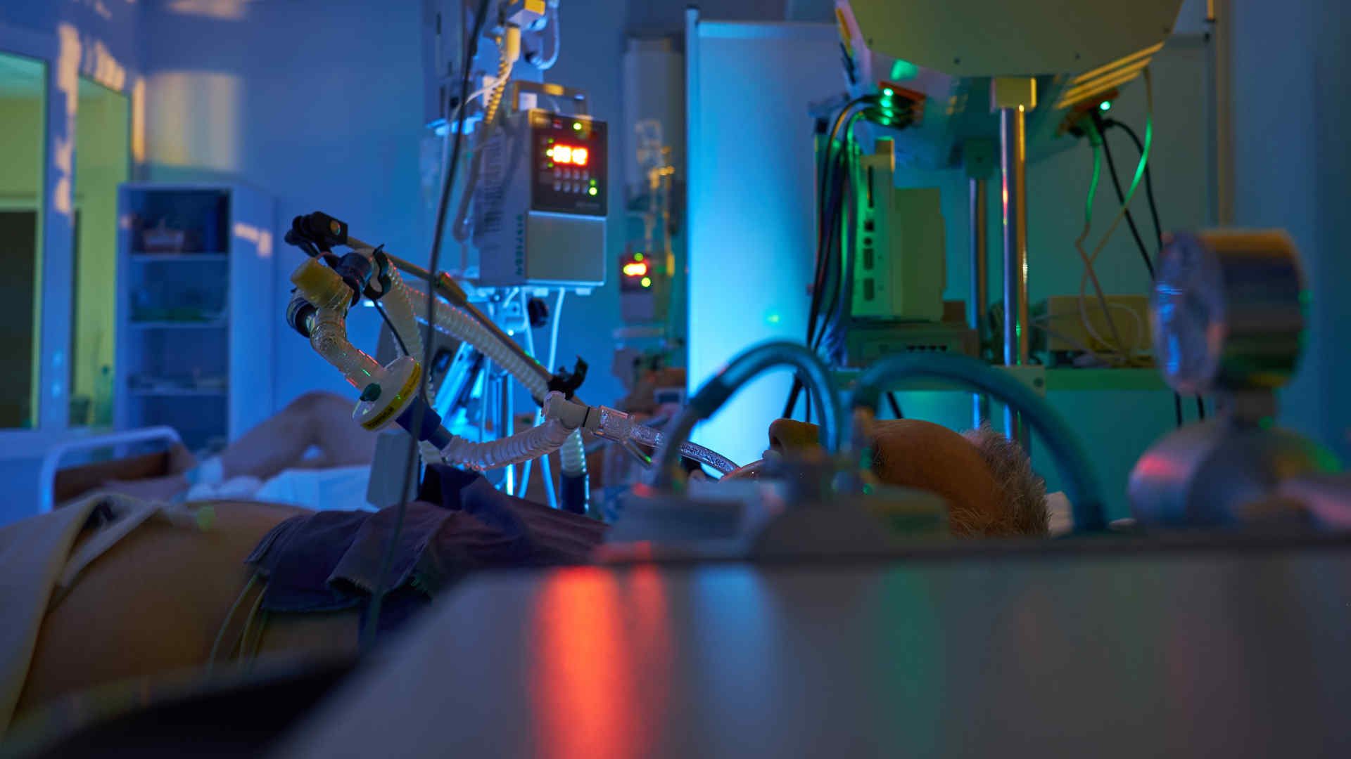 ICU at night