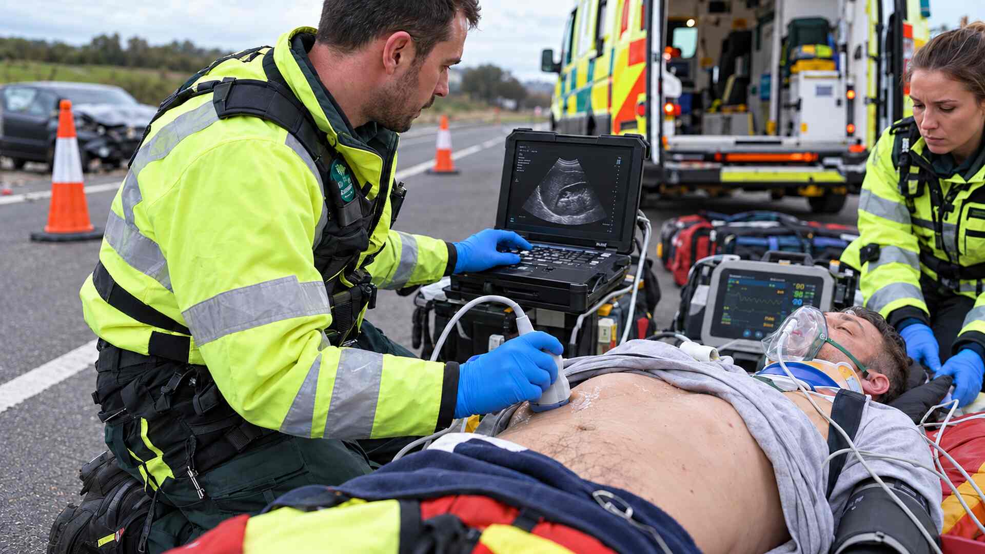 Roadside ultrasound