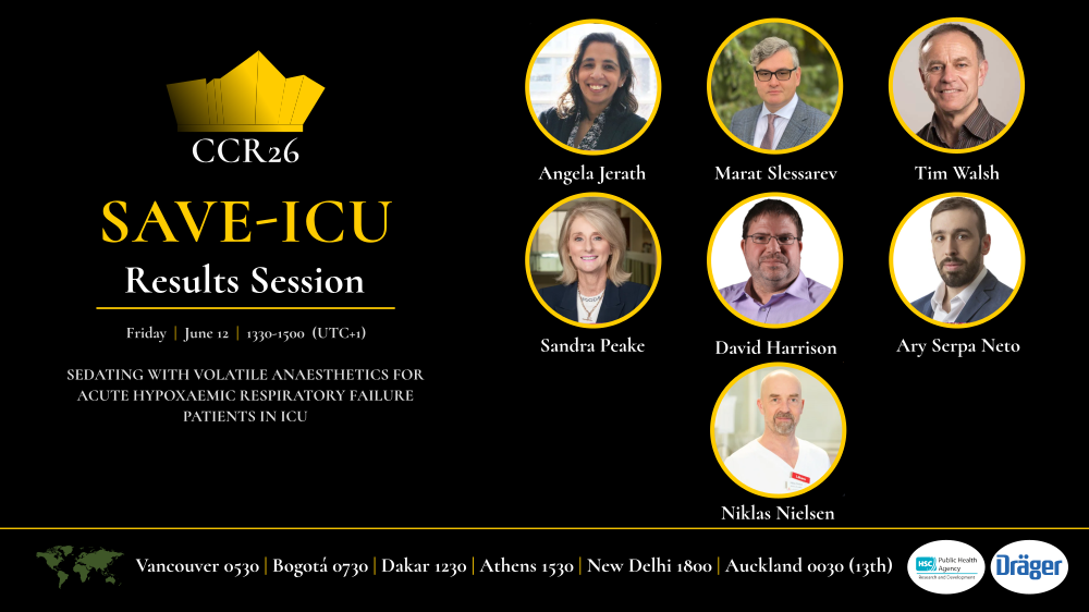 SAVE-ICU Session Flyer